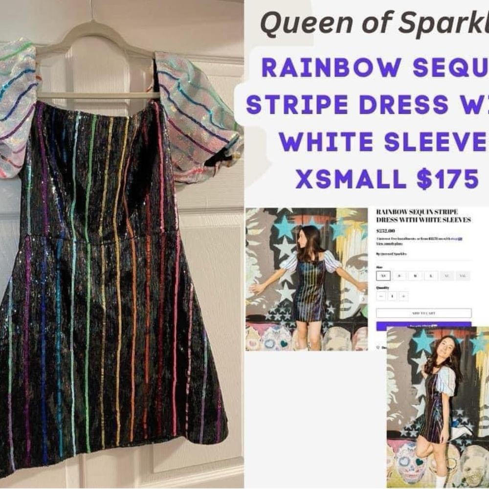 Brand new queen of sparkles dress